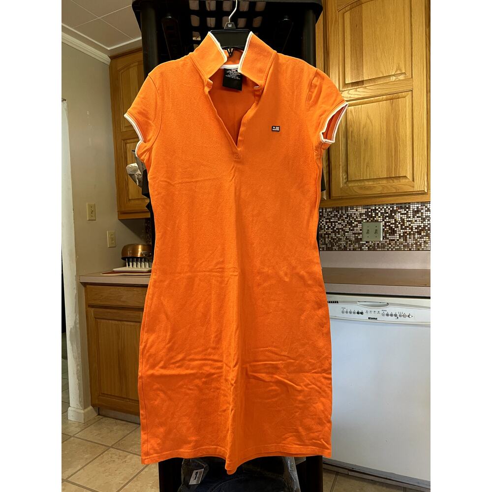 Dress, Ralph Lauren Polo, orange collared Small, $40